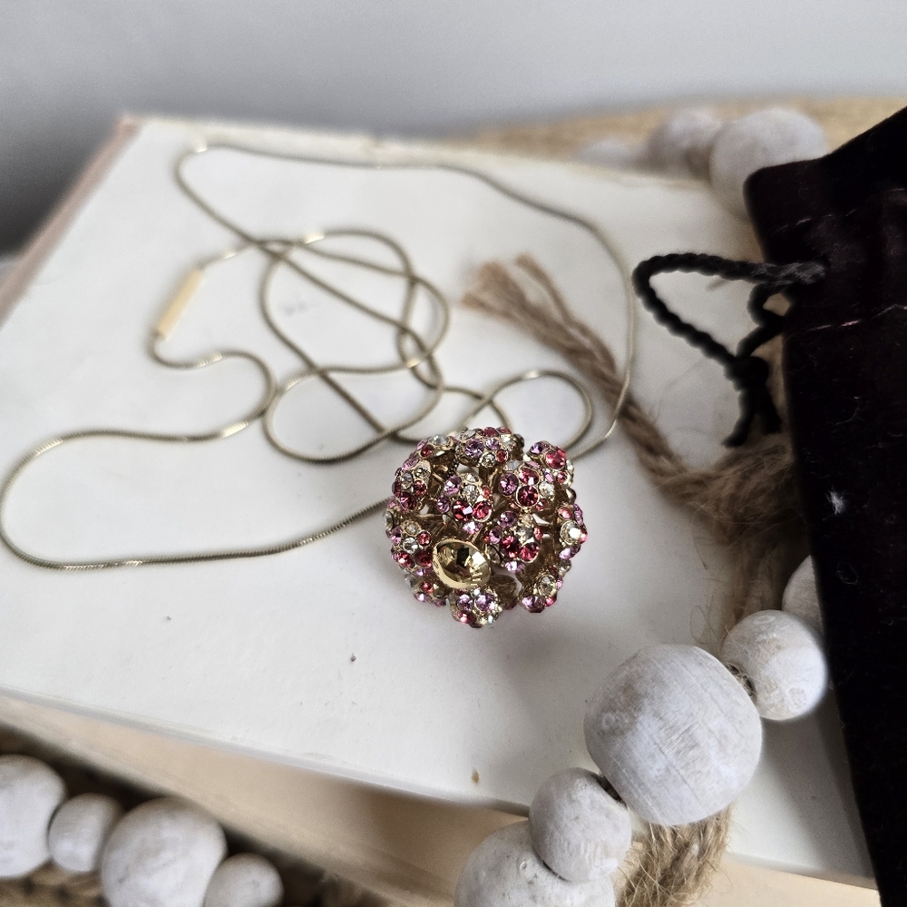 Louis Vuitton Pandan Tiff Mill Necklace